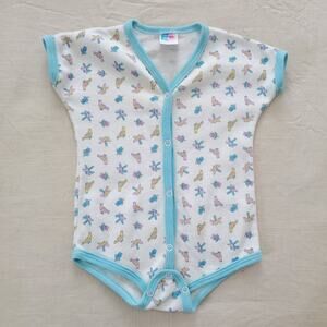 Vintage Summer Pattern Romper 12 months